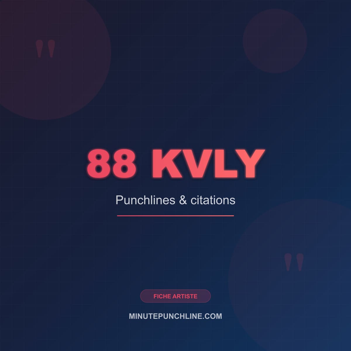 Portrait de 88 KVLY