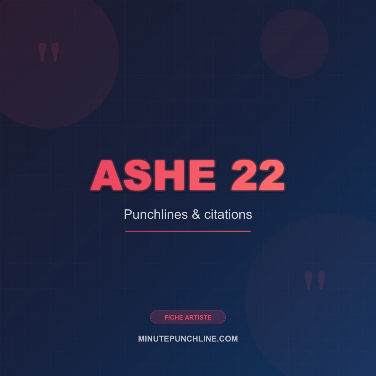 Portrait de Ashe 22