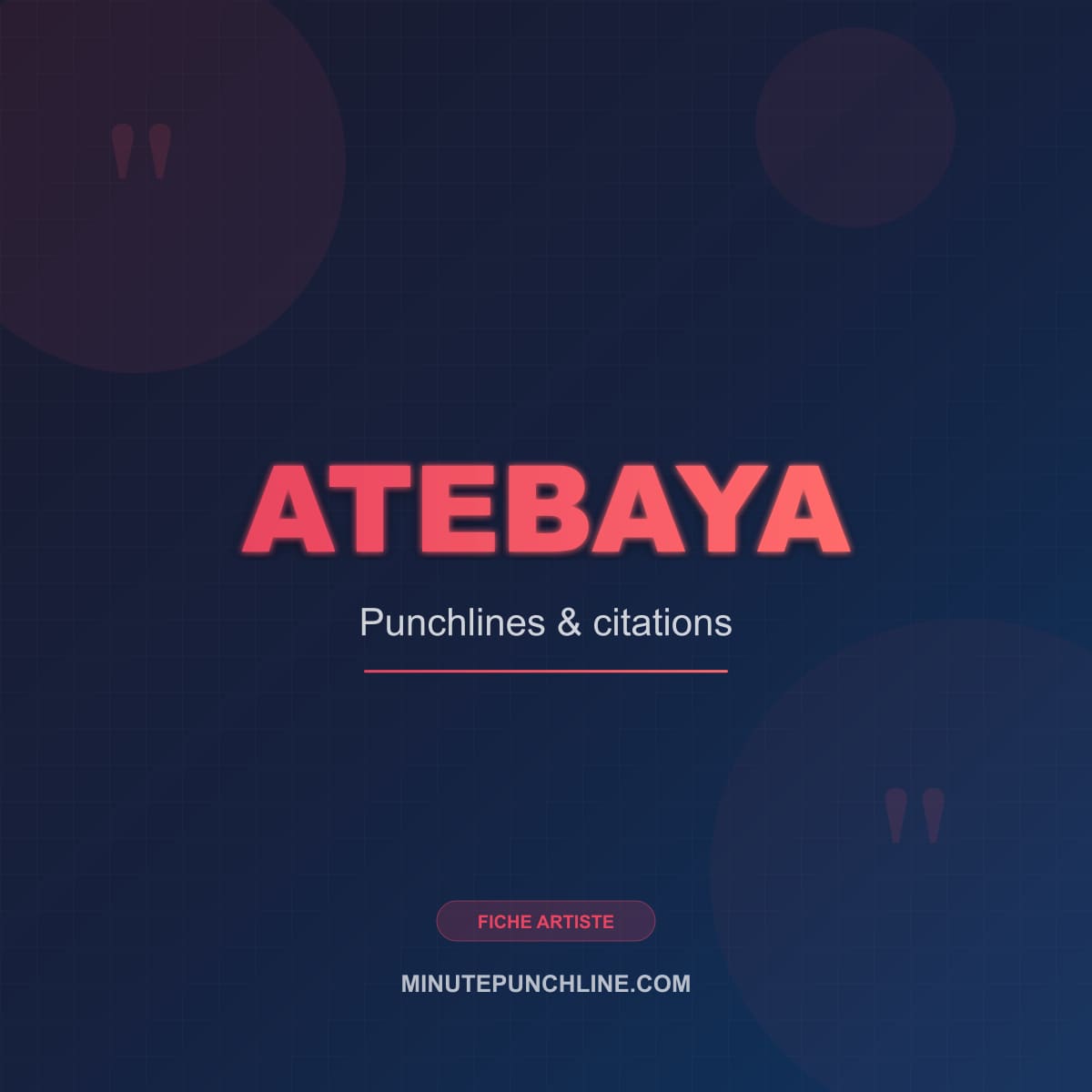 Portrait de Atebaya