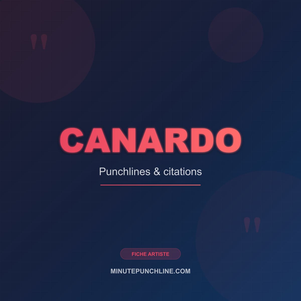 Portrait de Canardo