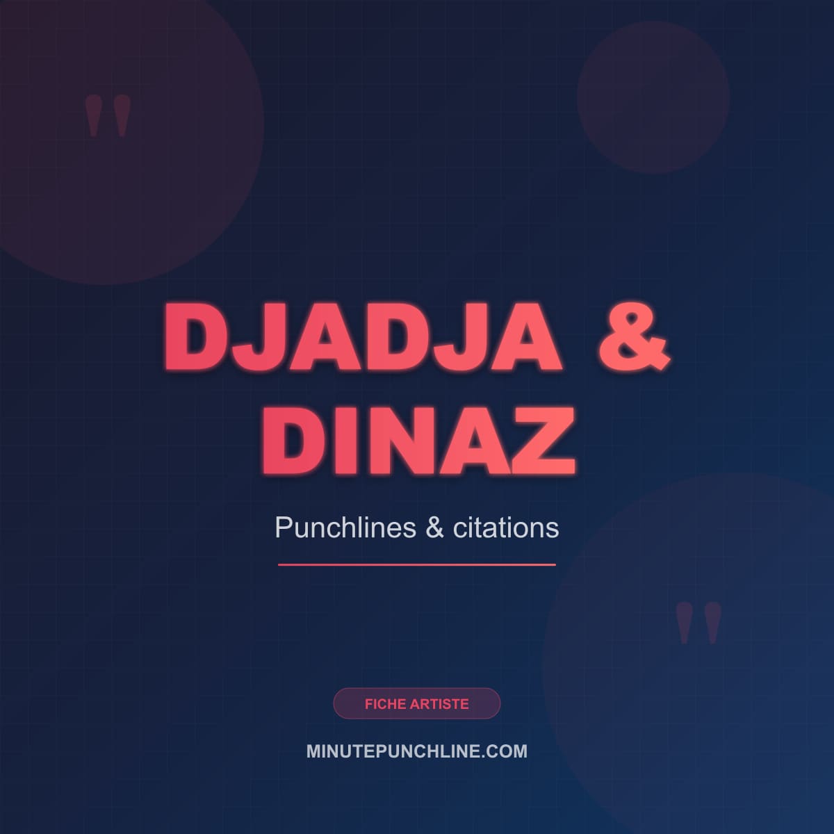 Portrait de Djadja & Dinaz
