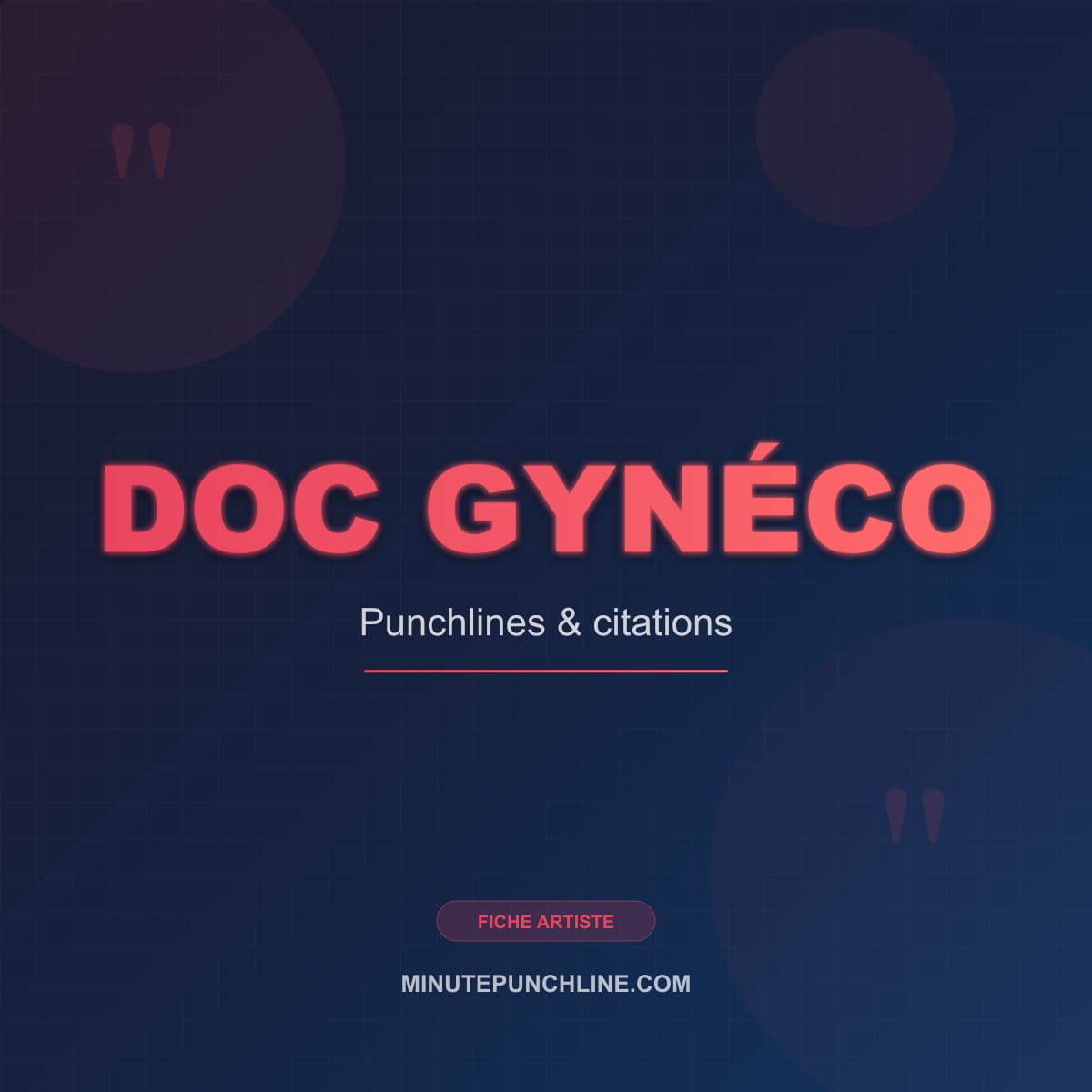 Portrait de Doc Gynéco