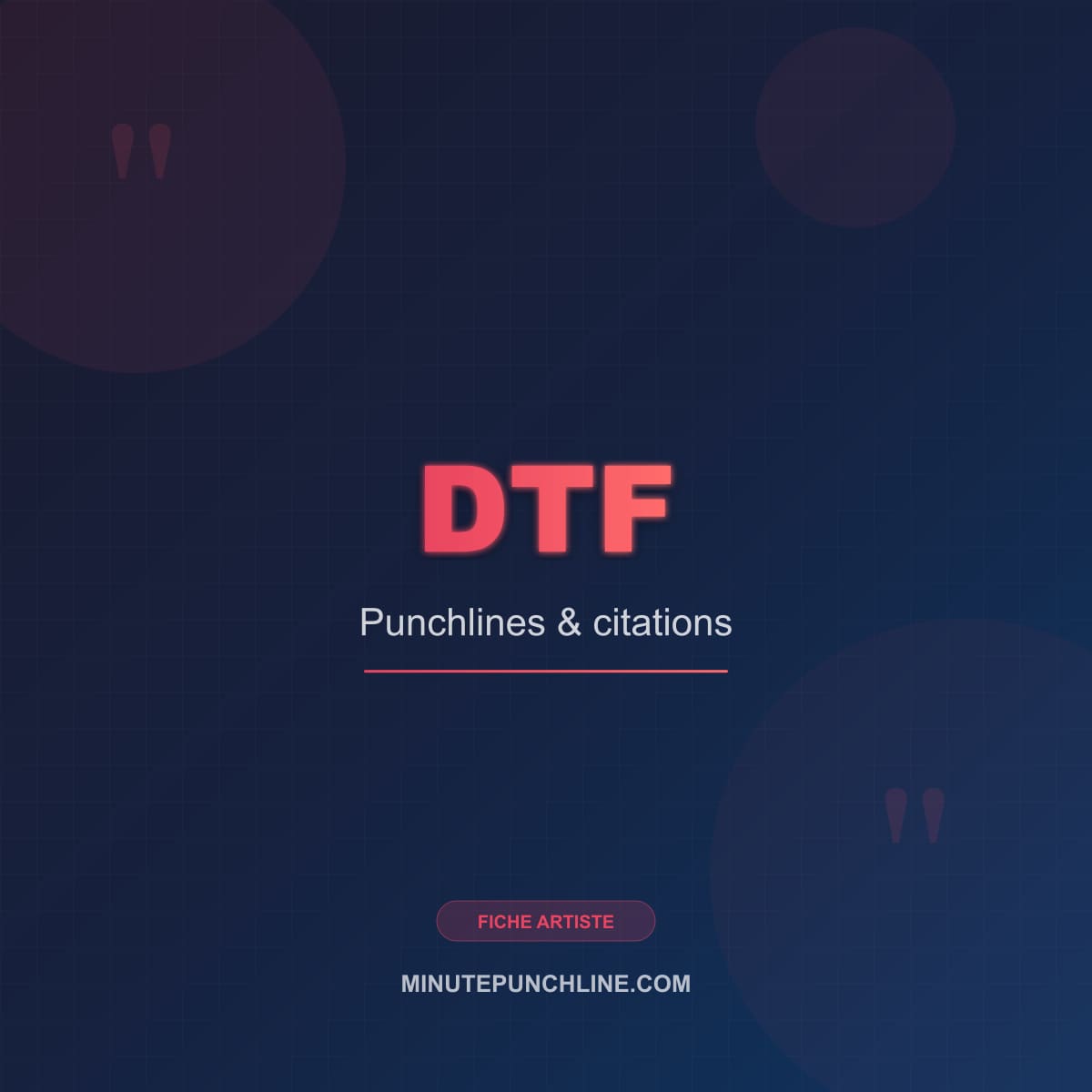 Portrait de DTF