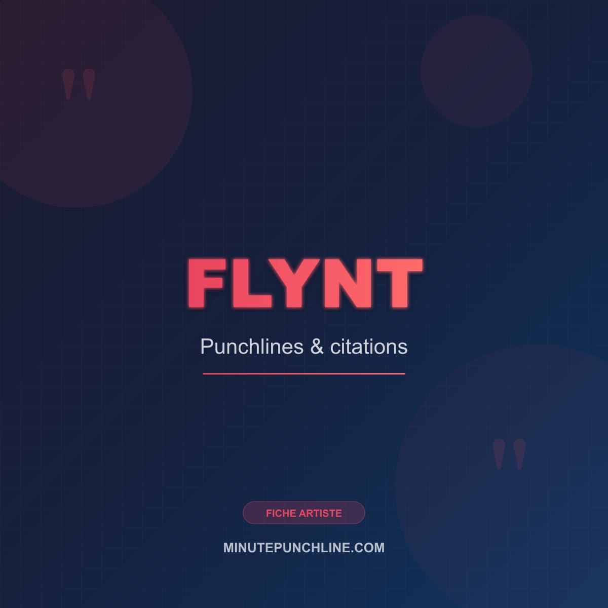 Portrait de Flynt
