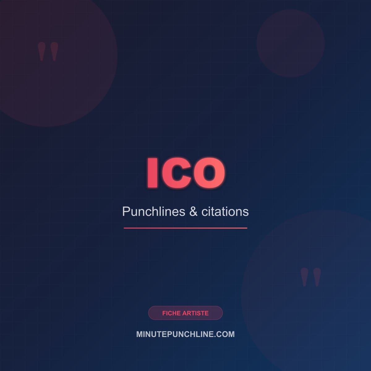 Portrait de ICO