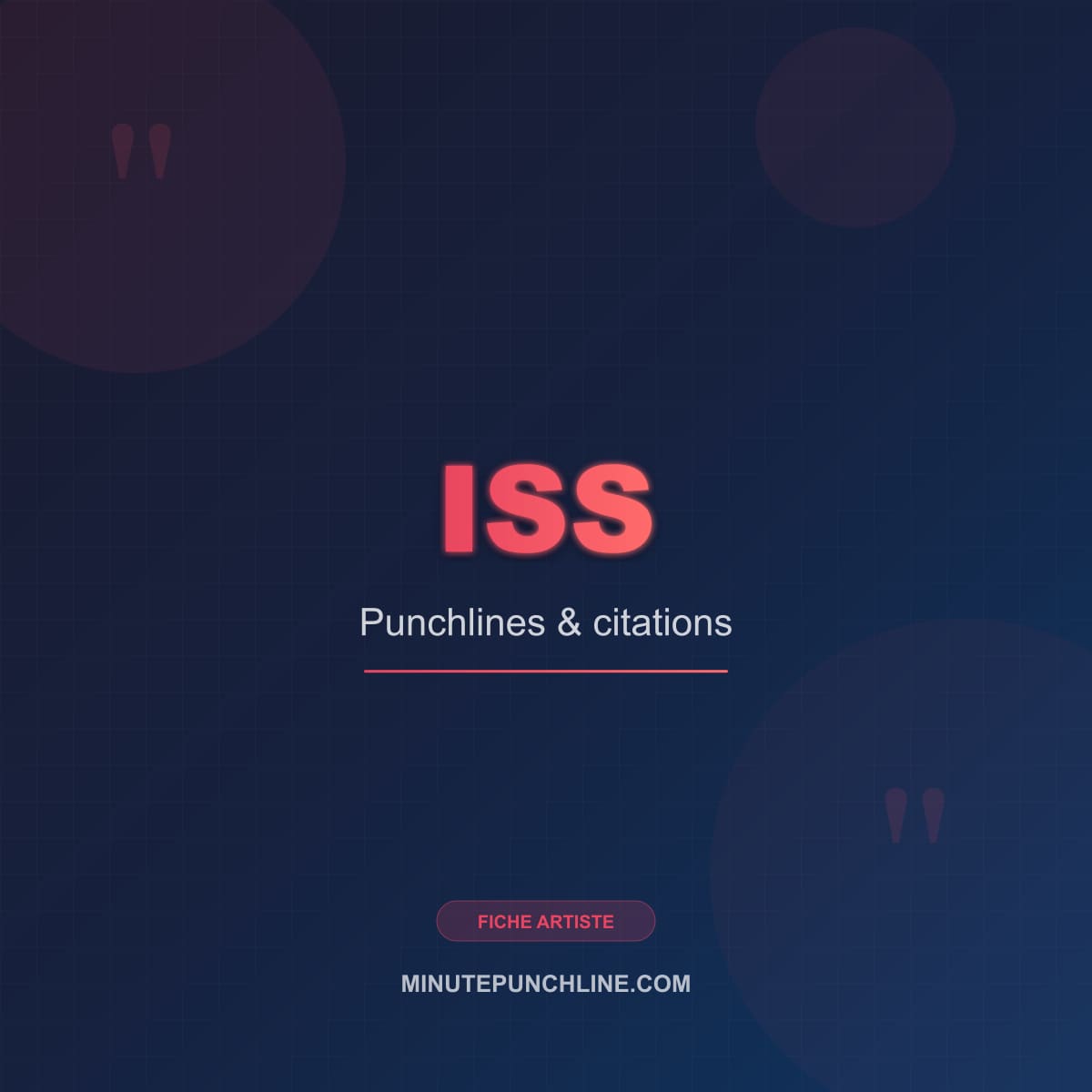 Portrait de ISS