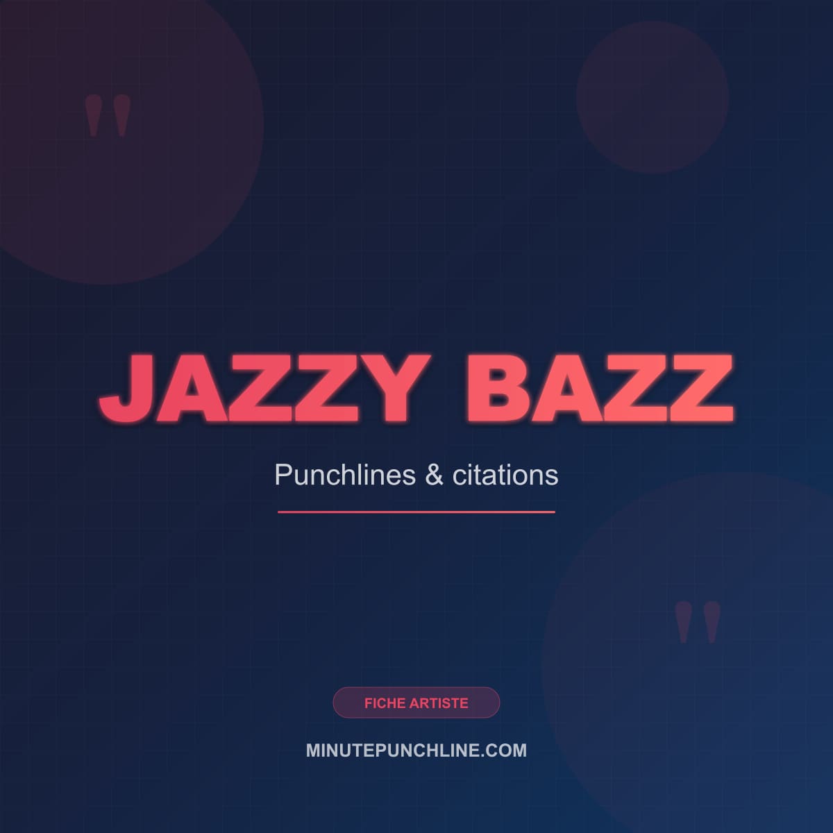 Portrait de Jazzy Bazz