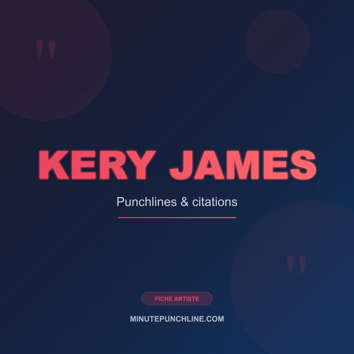 Portrait de Kery James