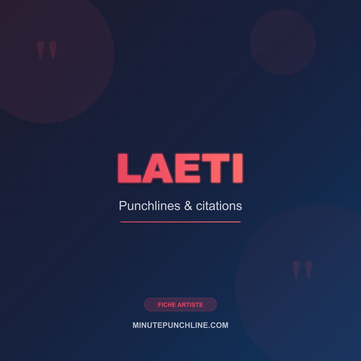 Portrait de Laeti
