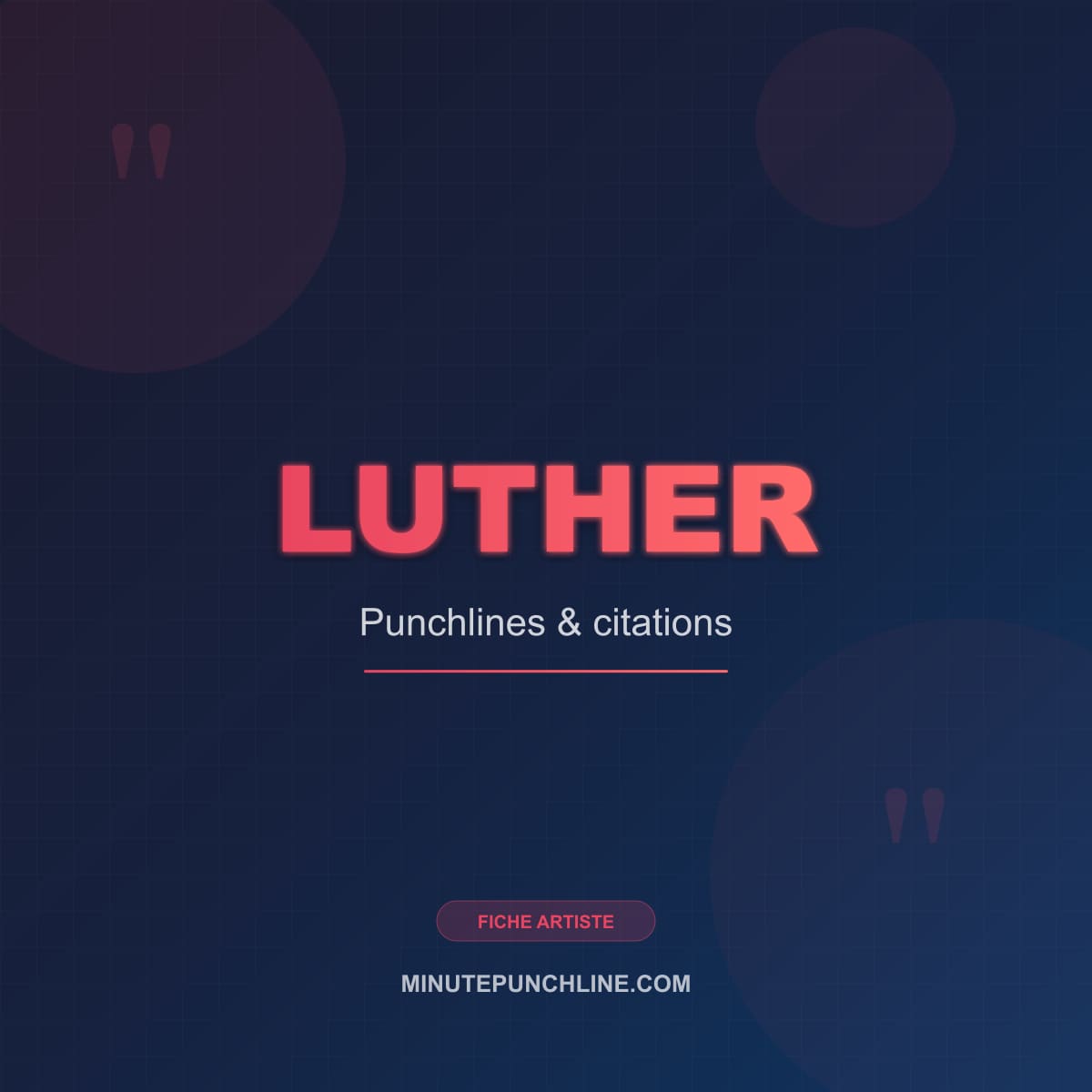 Portrait de Luther
