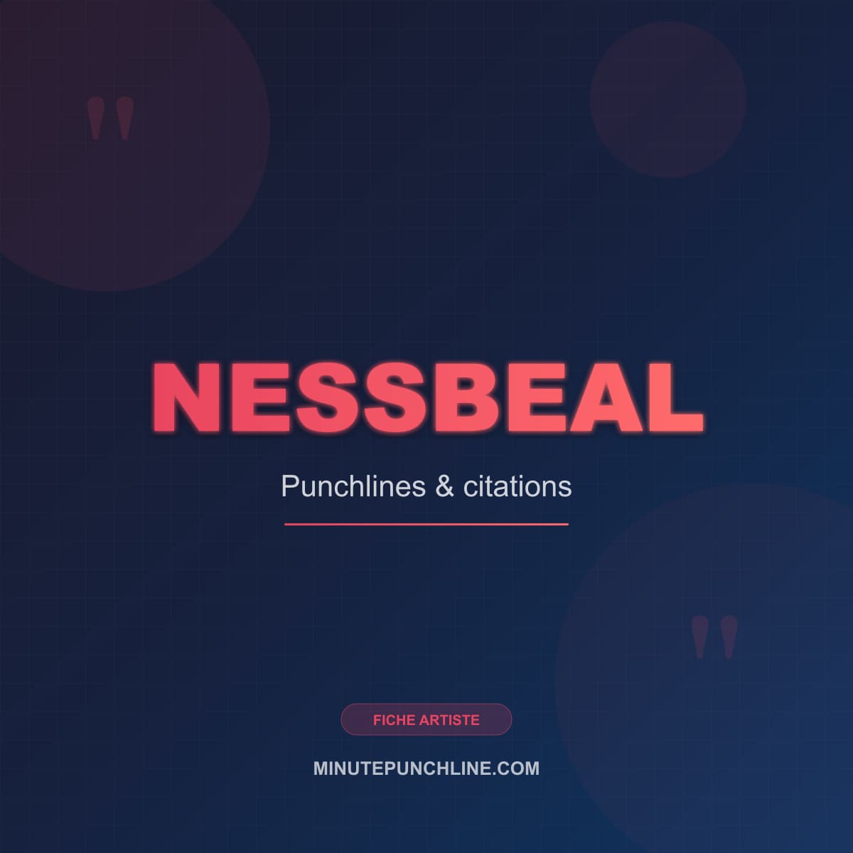 Portrait de Nessbeal