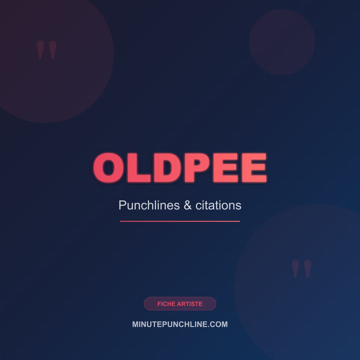 Portrait de OldPee