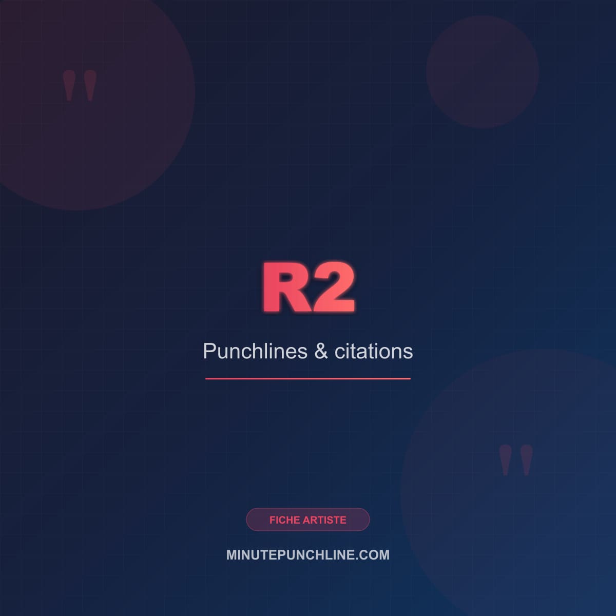 Portrait de R2