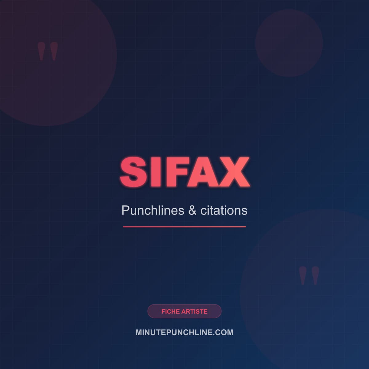 Portrait de Sifax
