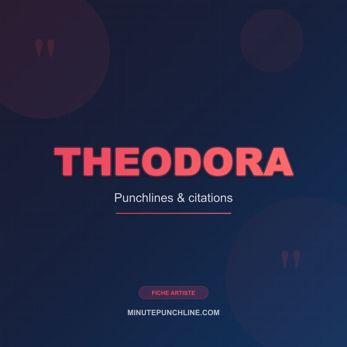 Portrait de Theodora