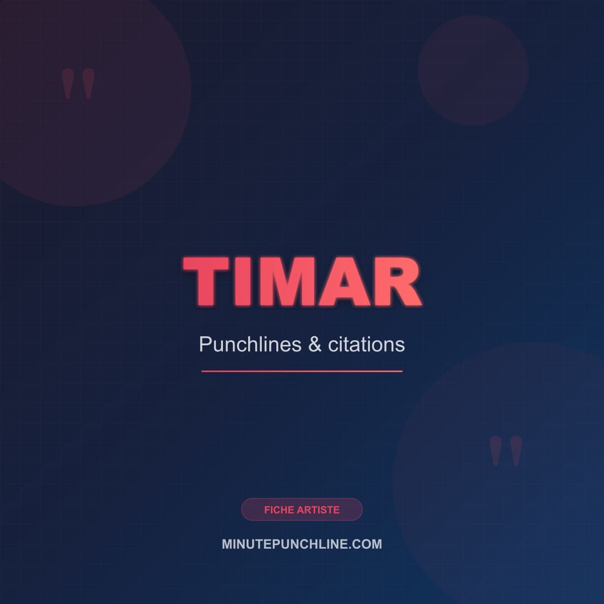 Portrait de Timar