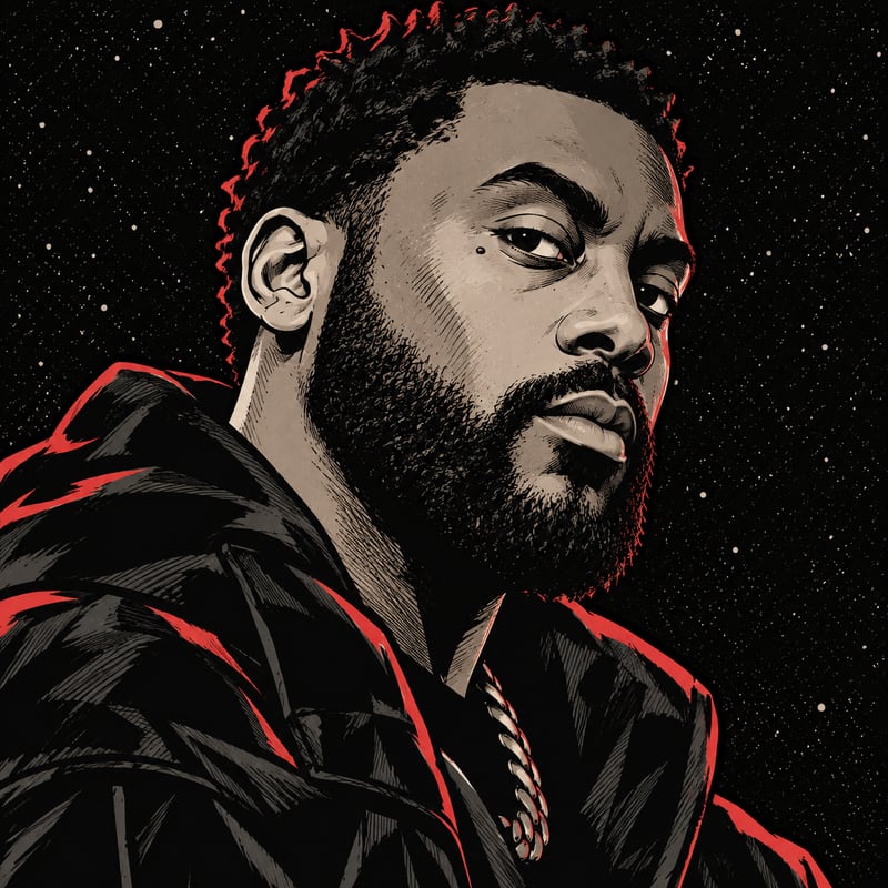 Portrait de Damso