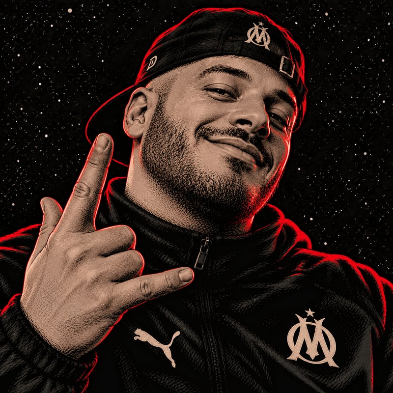 Portrait illustré de JUL