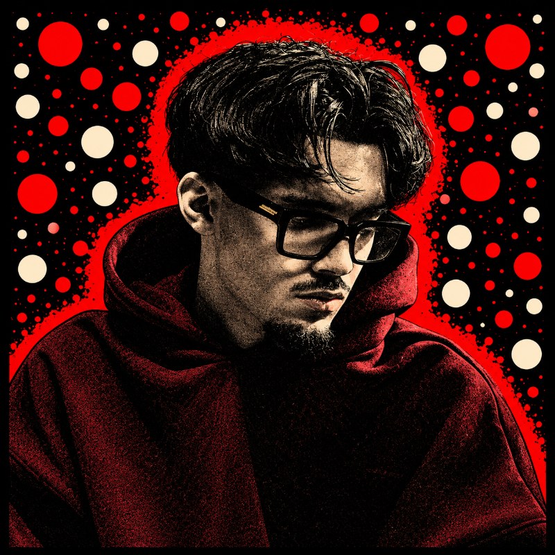 Portrait illustré de RnBoi