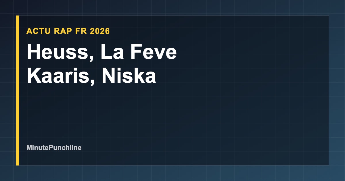 Actu rap FR semaine 29 juin-5 juillet 2026 : Heuss relance l ete, La Feve durcit le ton