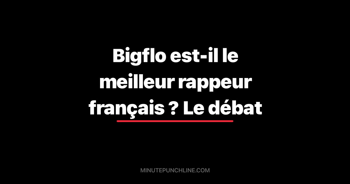 Bigflo est-il le meilleur rappeur français ? Le débat