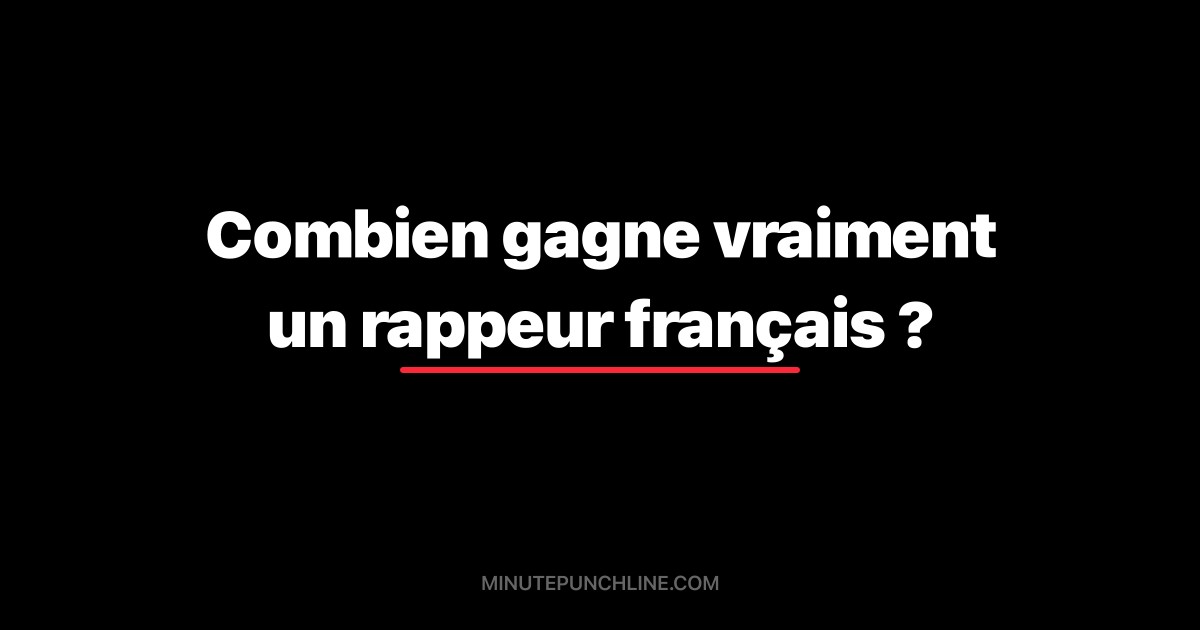 Combien gagne vraiment un rappeur français ?