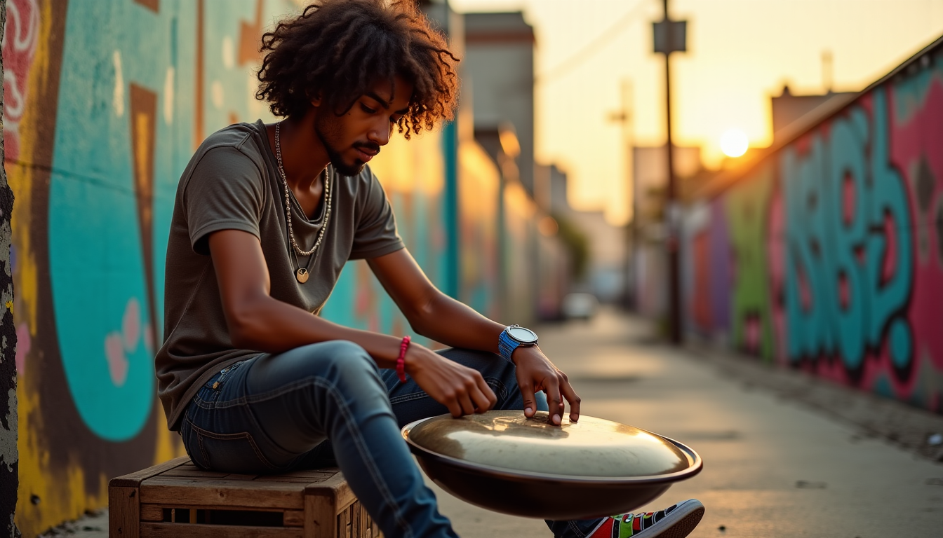 Expérimentation et ouverture : le handpan trouve sa place dans le rap