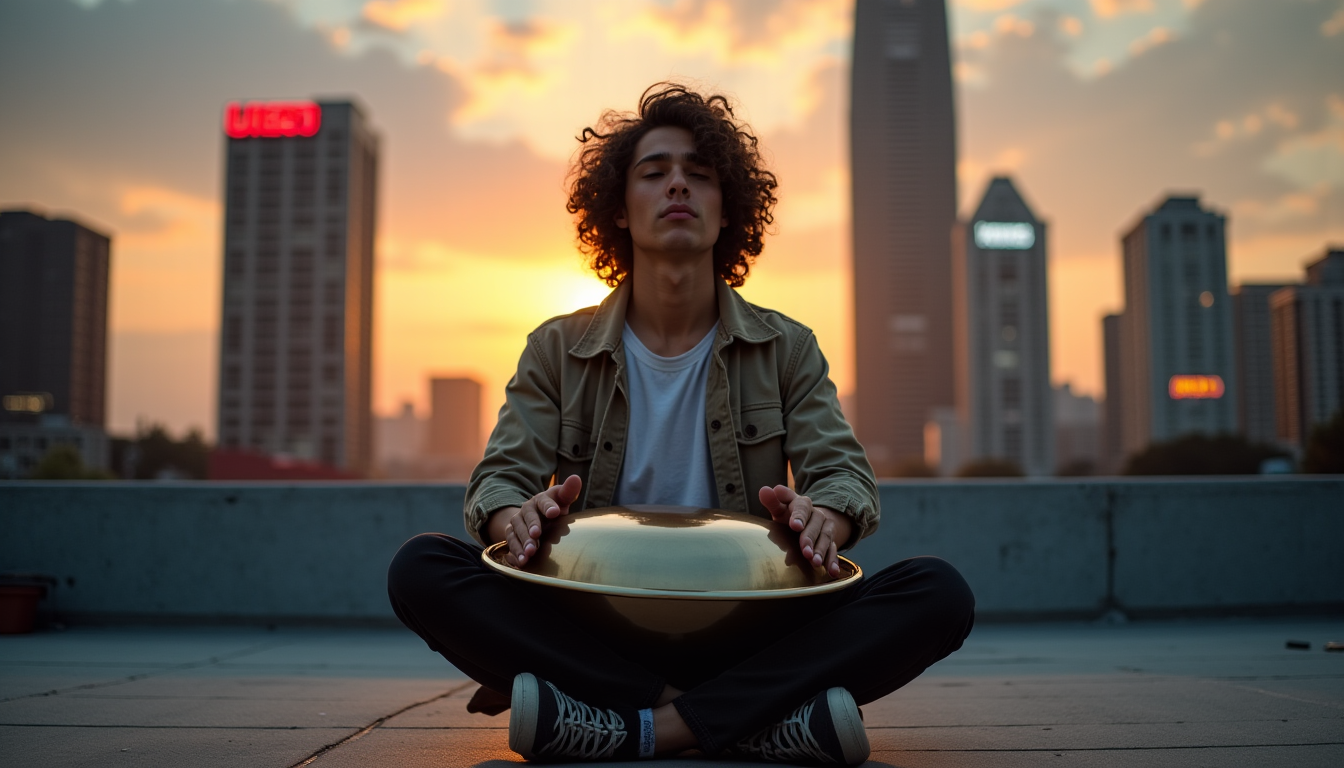 Le handpan apporte une couleur différente aux productions urbaines