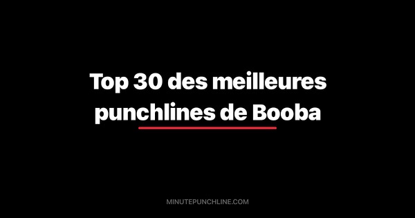 Top 30 des meilleures punchlines de Booba