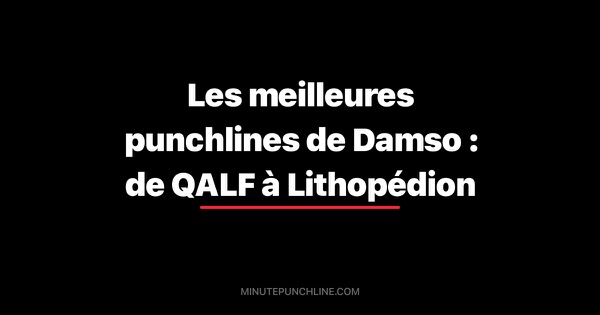Les meilleures punchlines de Damso : de QALF à Lithopédion