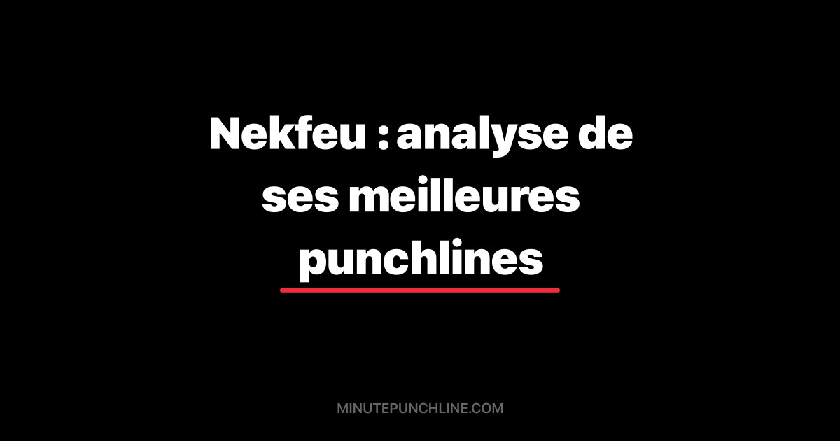 Nekfeu : analyse de ses meilleures punchlines