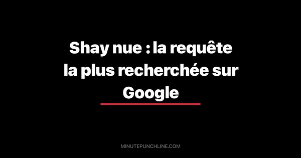"Shay nue" : quand Google révèle le sexisme ordinaire
