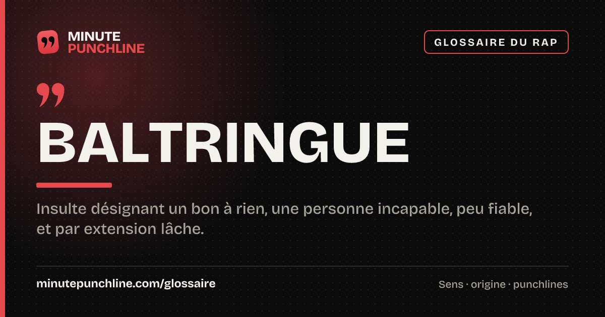 Baltringue - signification et origine