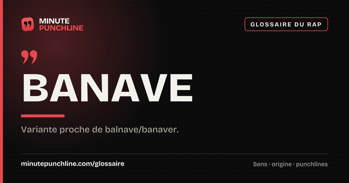 Banave - signification et origine