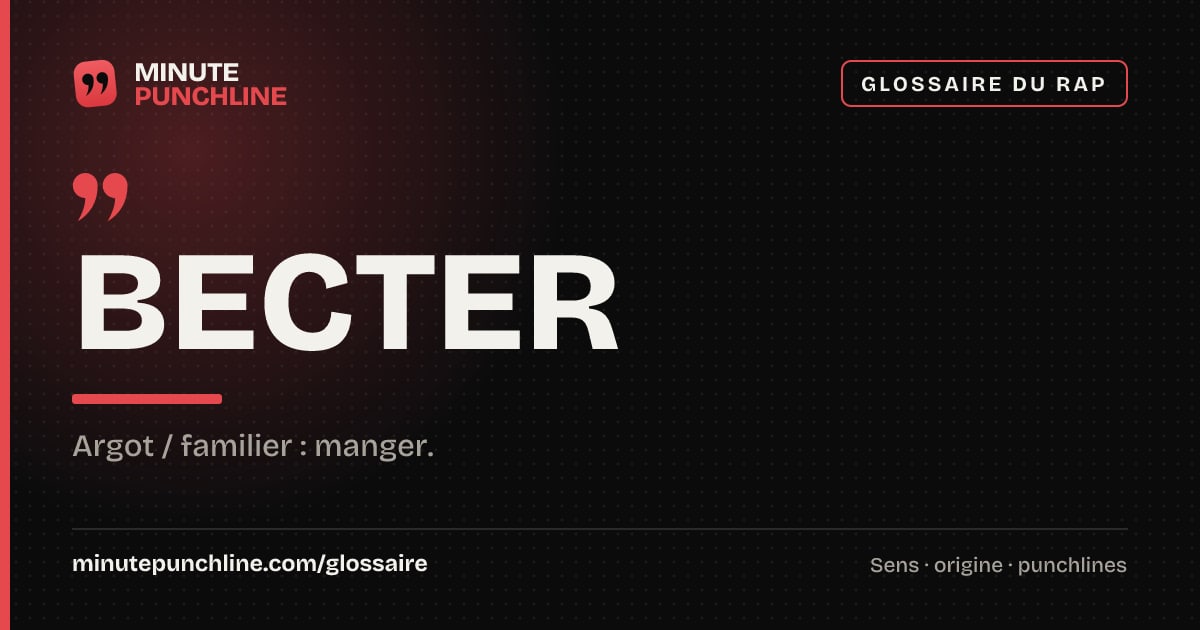 Becter - signification et origine
