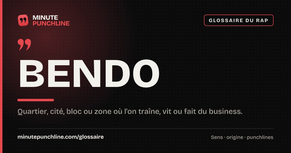 Bendo - signification et origine
