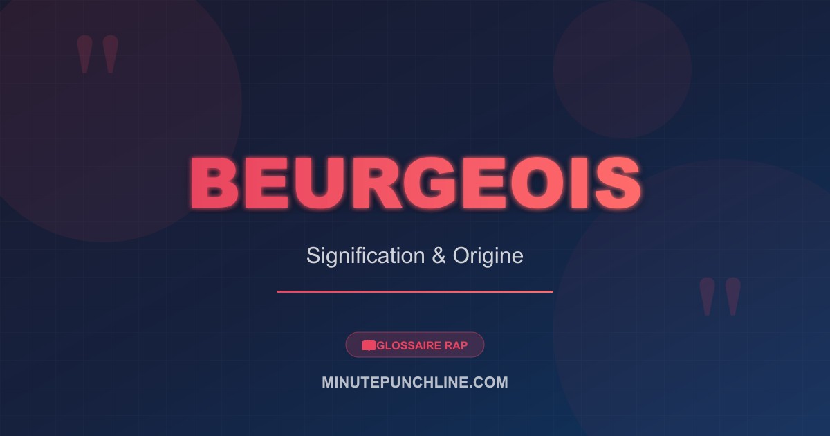 Beurgeois - signification et origine