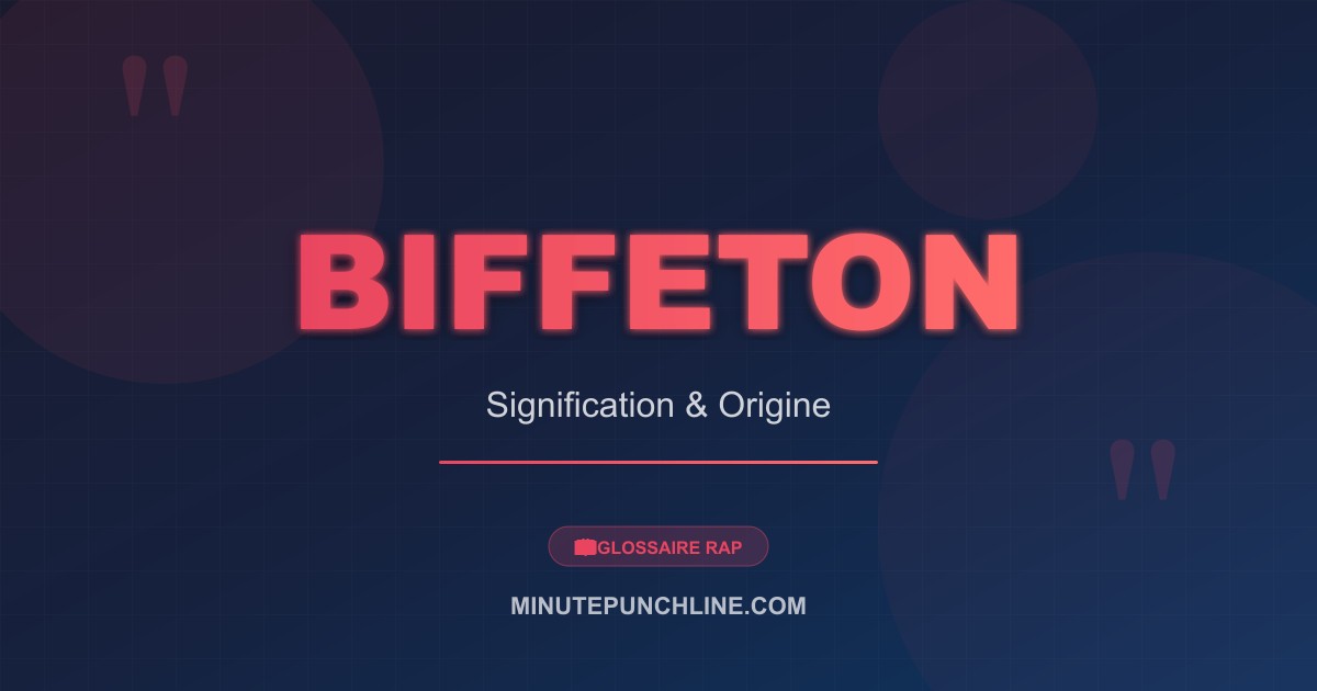 Biffeton - signification et origine