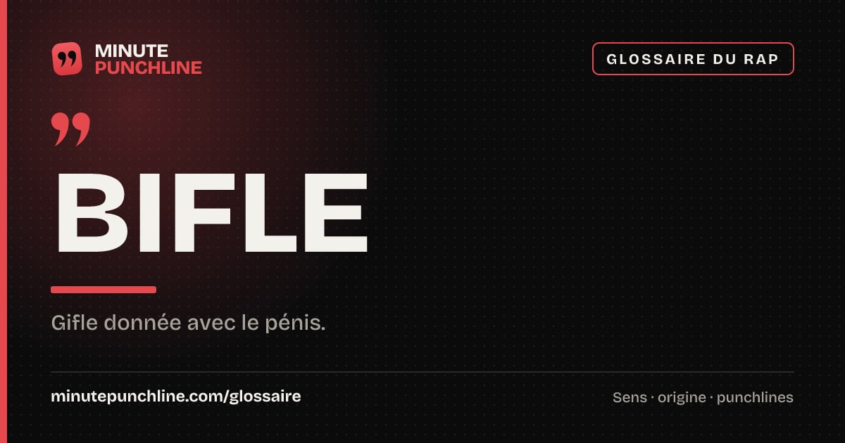 Bifle - signification et origine