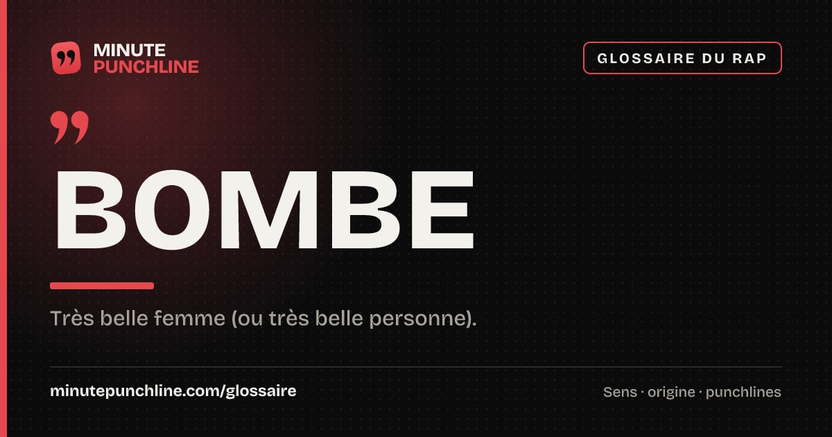 Bombe - signification et origine
