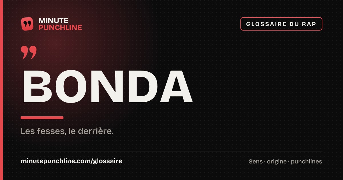 Bonda - signification et origine