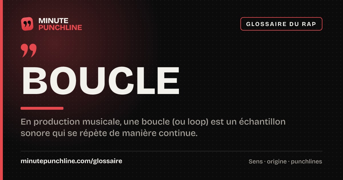 Boucle - signification et origine