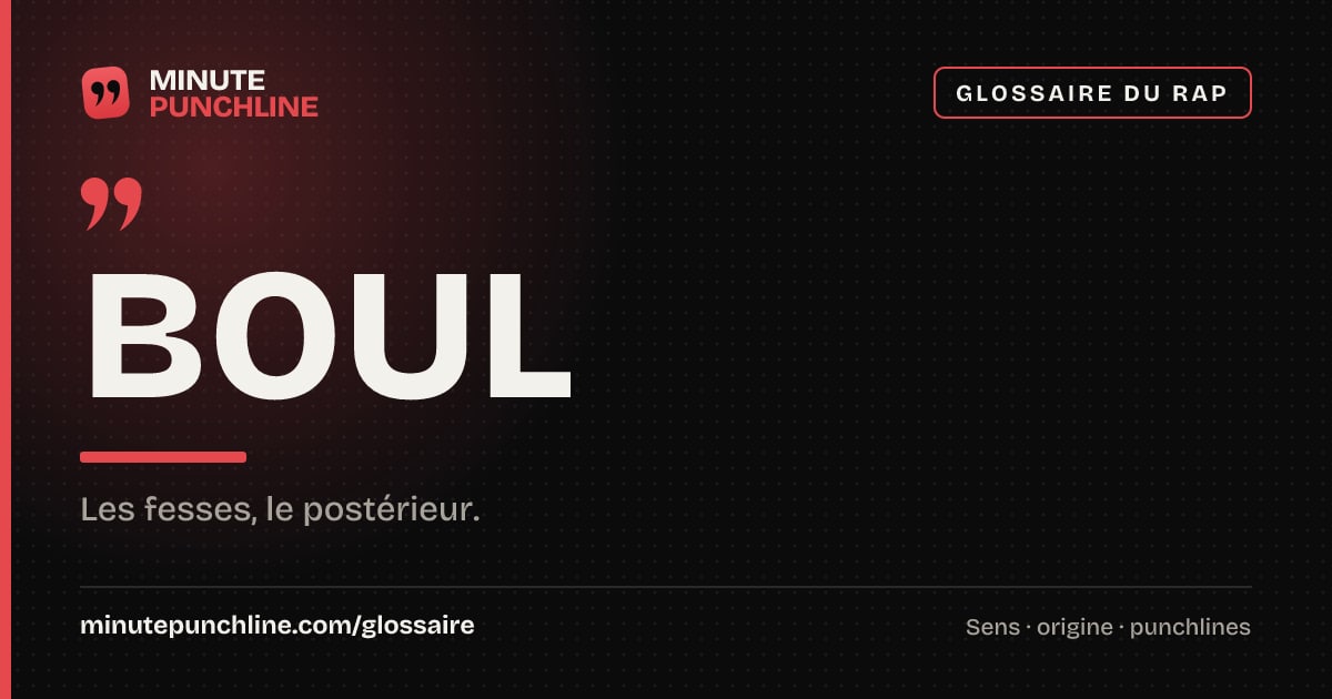 Boul - signification et origine