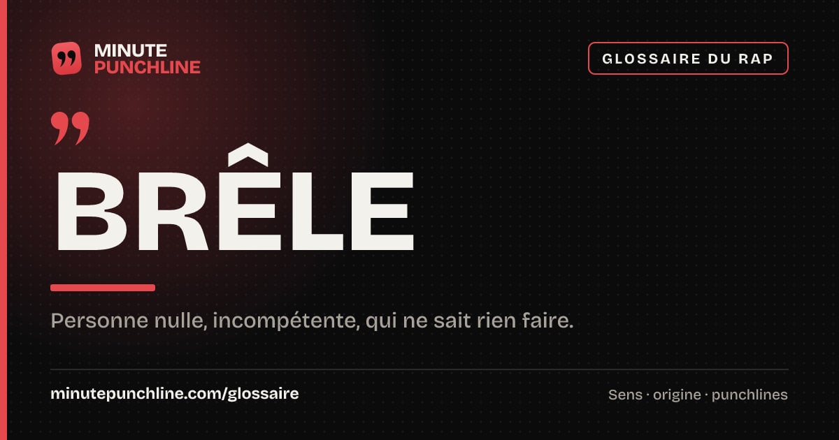 brêle - signification et origine