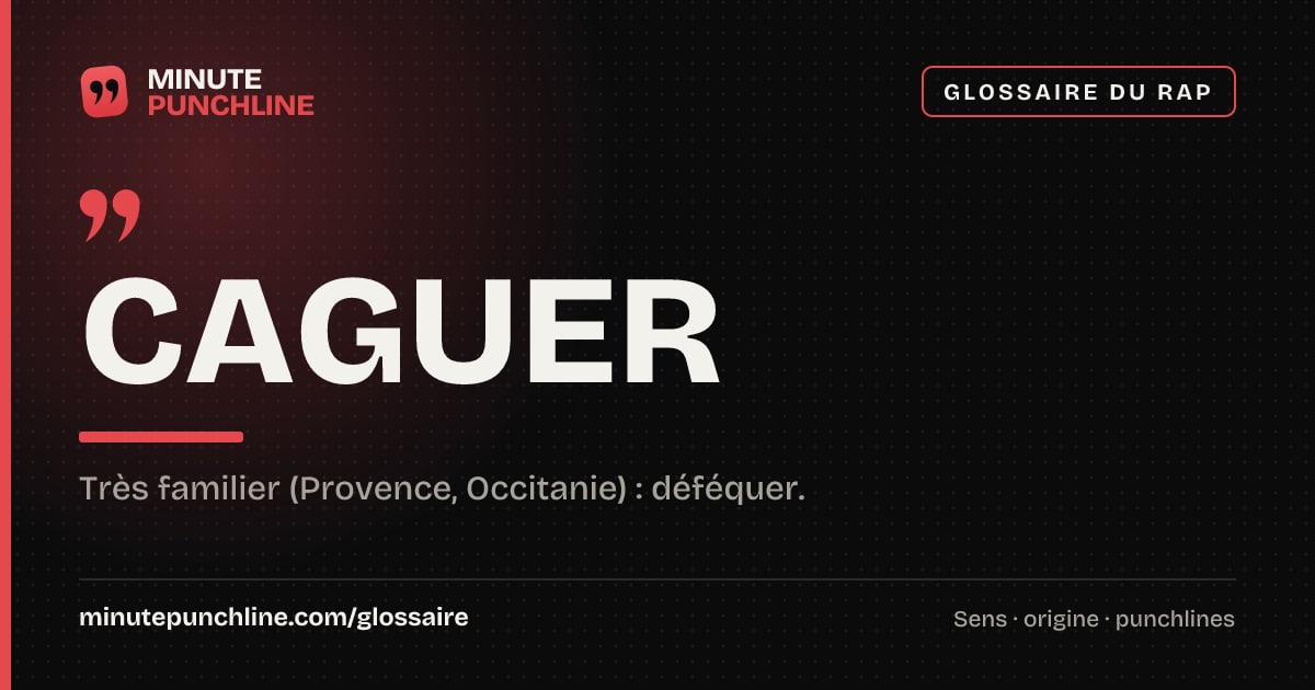 Caguer - signification et origine