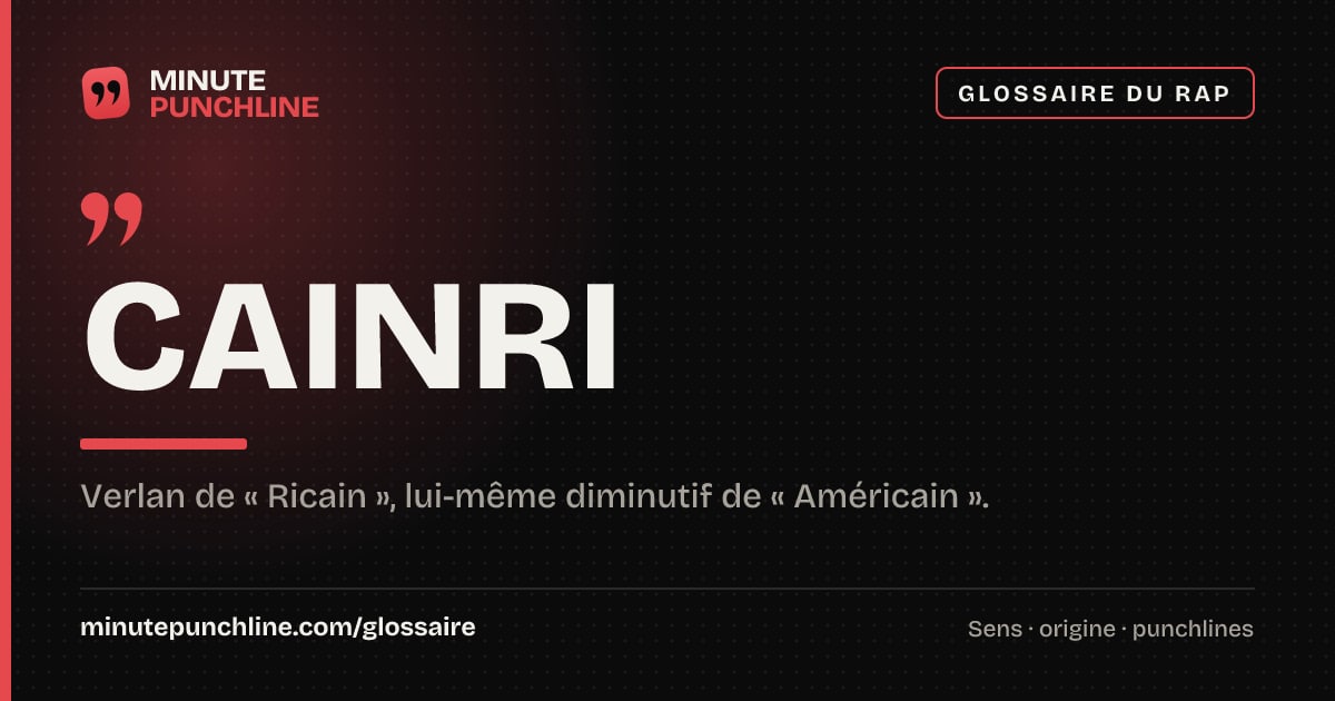Cainri - signification et origine