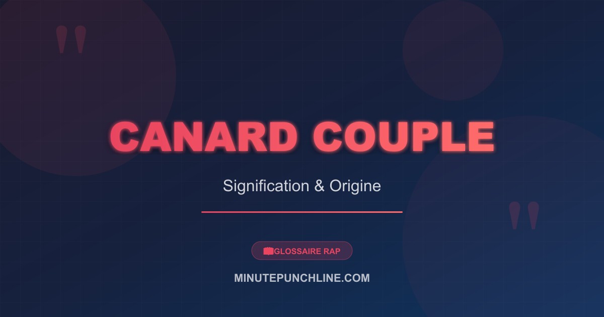 Canard couple - signification et origine
