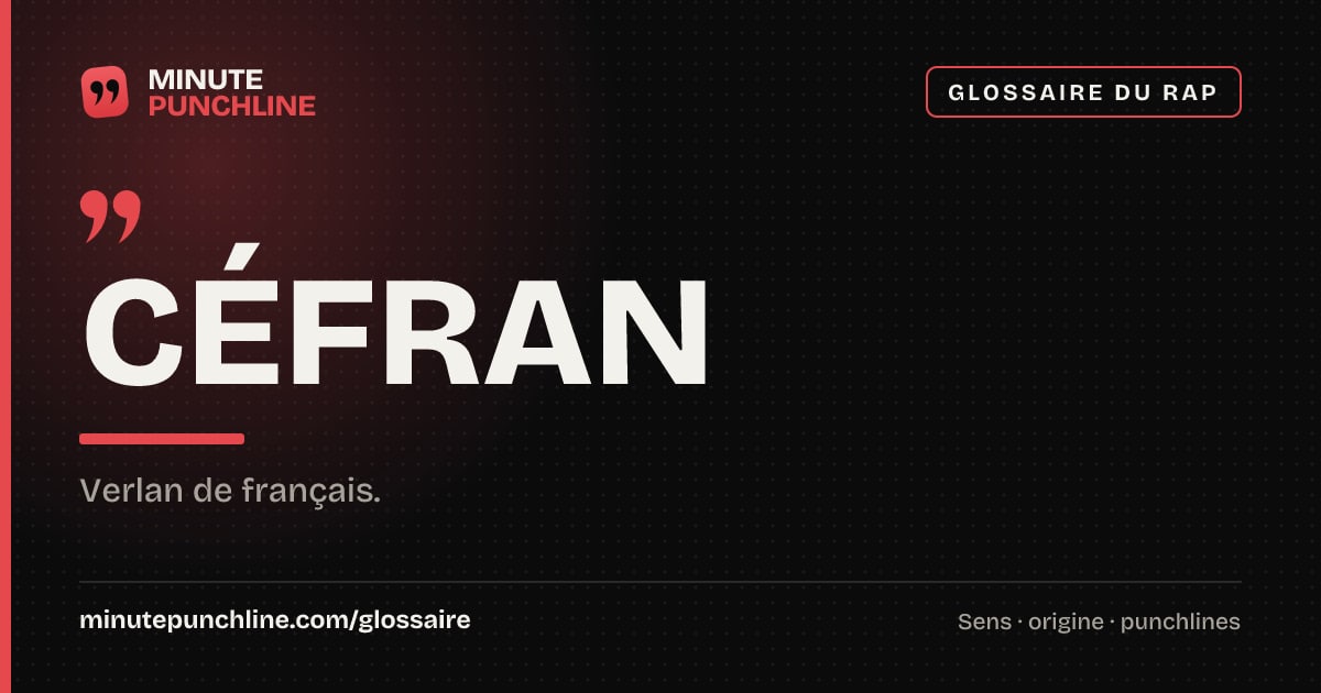 Céfran - signification et origine