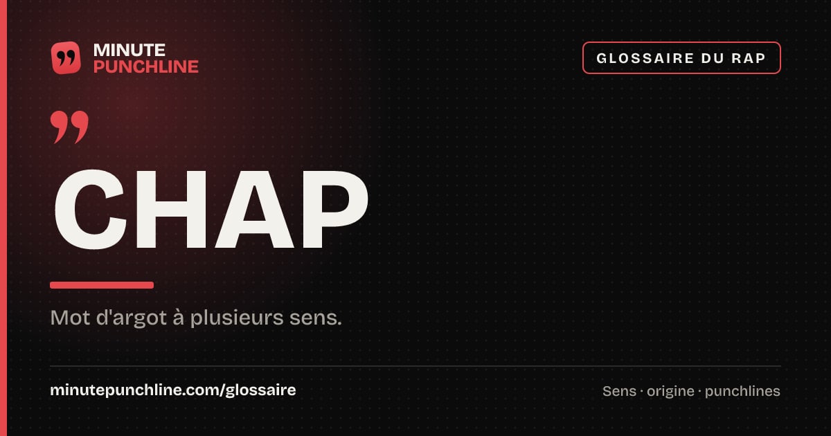 Chap - signification et origine