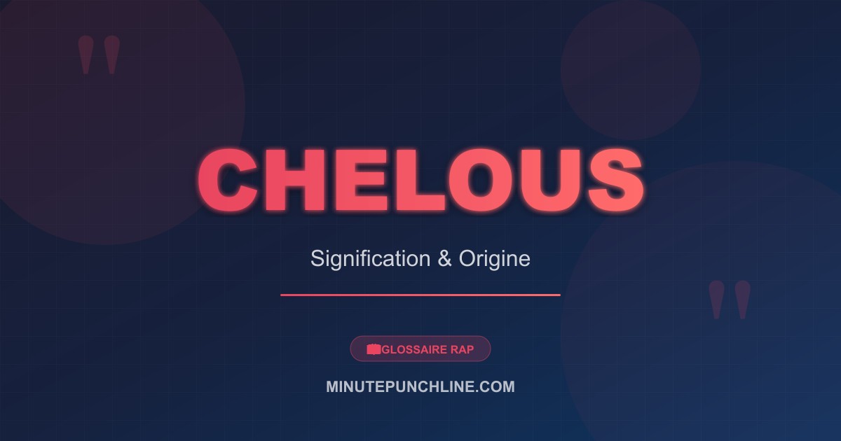 Chelous - signification et origine